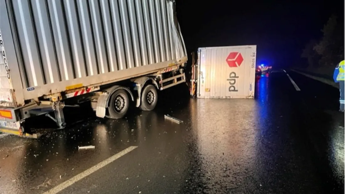 Indre : l’autoroute A20 toujours fermée à hauteur d’Argenton-sur-Creuse